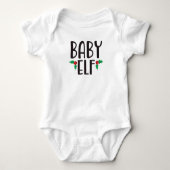 Body Famille de bébé elfe Noël (Devant)