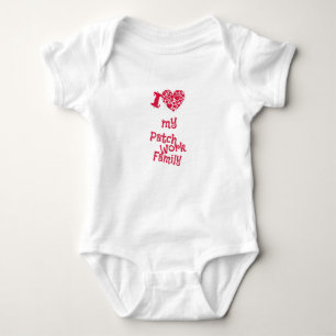 Body Famille - J'aime ma famille patchwork