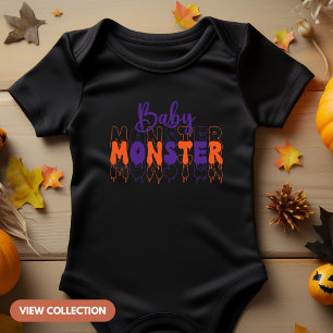Body Famille jumelée Halloween Monster Baby
