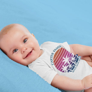 Body Famille Réunion Plage Vacances Palm Tree Personnal