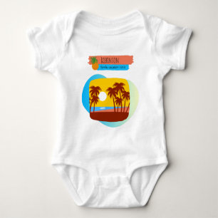 Body Famille Tropical Vacances Correspondant Souvenir