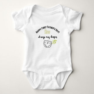Body Fantaisie - Jour du Père Bodysuit pour bébé