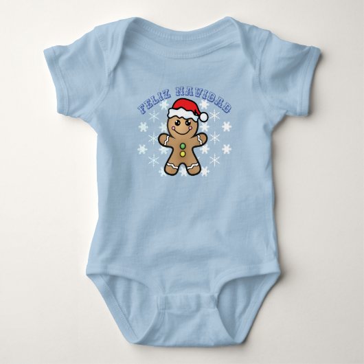 Body Feliz NAVIDAD - gingerbread boy Toddler T-shirt (Devant)