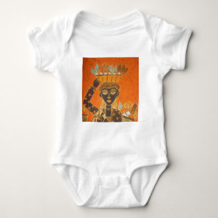 Body Femme africaine portant panier d'art