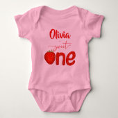 Body Fête d'anniversaire de fraise sucrée imprimée (Devant)