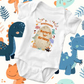 Body Fête d'anniversaire dinosaure avec un œuf de Dino