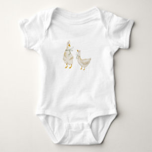 Body Fête de bébé Silly Goose Genre Neutre Gingham