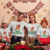 Body Fête de Noël de chien Doodle personnalisé