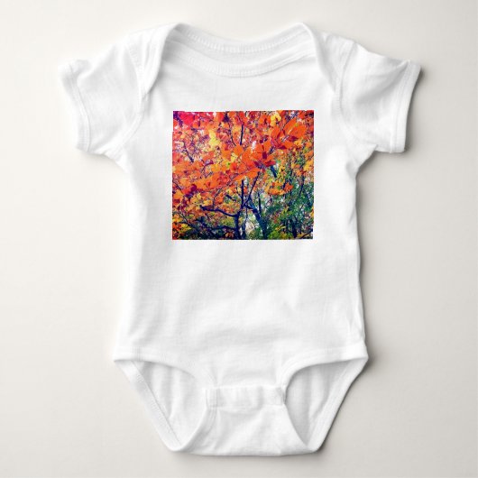 Body Feuille orange (Devant)