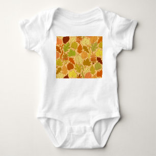 Body Feuilles d'automne : impression en tissu transpare