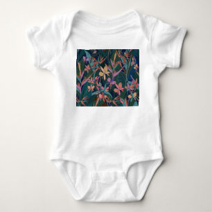 Body Feuilles tropicaux, fleurs : vintages.