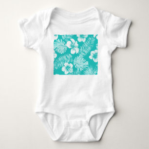 Body Feuilles tropicaux : Motif Plante Vintage