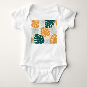 Body Feuilles tropicaux : Sceau Vintage de la Jungle