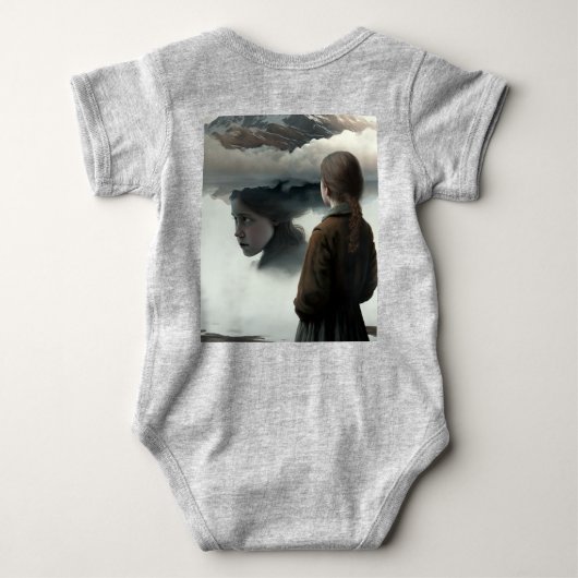 Body Fille avec des nuages (Dos)