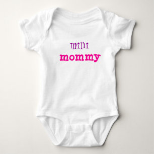 Body Fille en coton Jersey bébé Creeper Mini maman