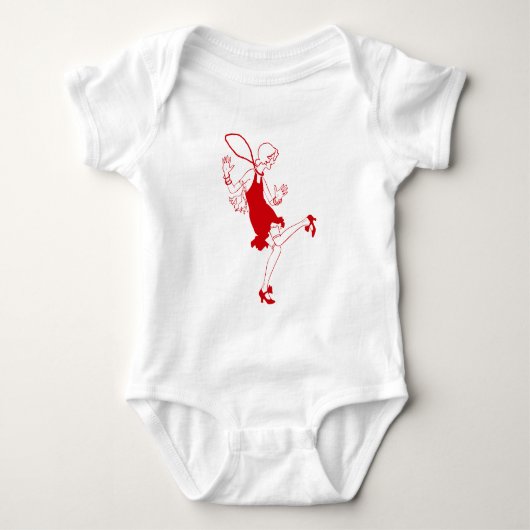 Body fille rouge (Devant)