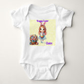 Body Filles Joyeuses Pâques (Devant)