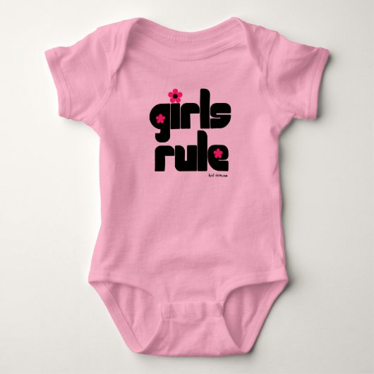 Body Filles Règle bébé (Devant)