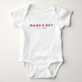 Body Fils à Maman Année de Naissance (Devant)