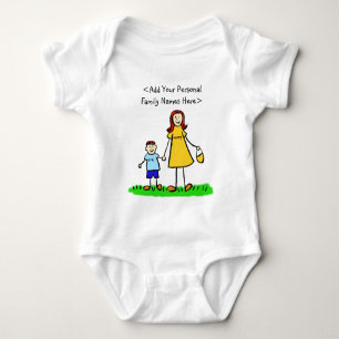 Body Fils et mère Coutume Famille Maman et moi Chemise