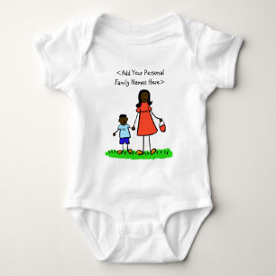 Body Fils et mère Coutume Famille Maman et moi Chemise