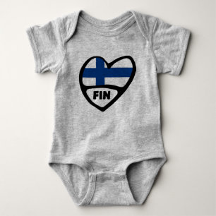 Body Finlande Code Pays Coeur Drapeau, FIN