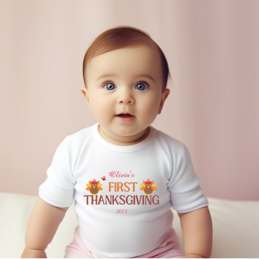 Body First Thanksgiving Ajouter un nom et une année bla