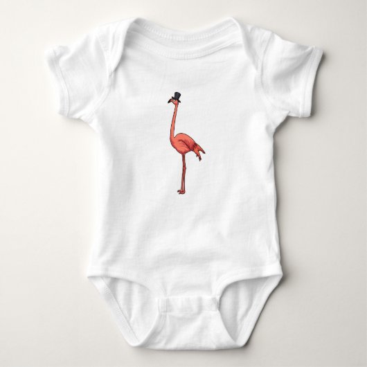 Body Flamant rose avec Casquette (Devant)
