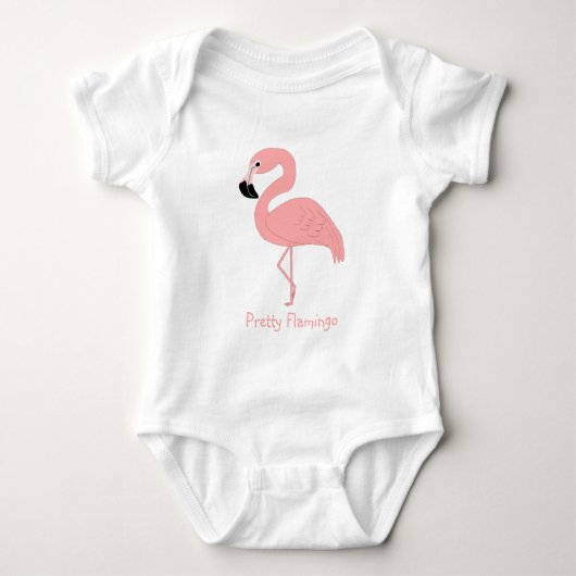 Body Flamant Rose Personnalisé (Devant)
