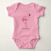 Body Flamant rose rose de Peronalized (Devant)