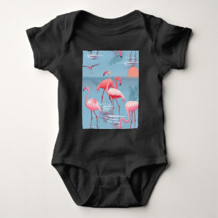 Body Flamants Motif 1
