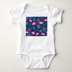 Body Flamants roses roses : Graphic Dark Motif