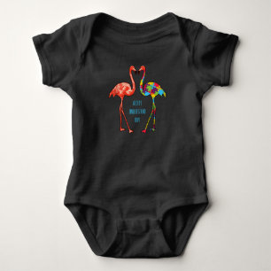 Body Flamingo   Accept Understand Love Autism Flamingo