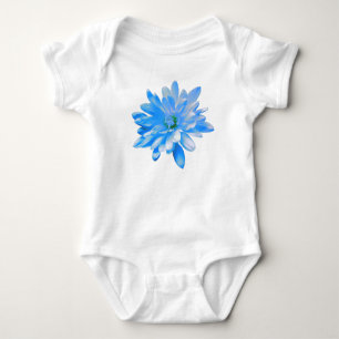 Body Fleur bleu floral bleu mignon marguerite bleue