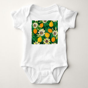 Body Fleur de Passionflower : Arrière - plan noir Vinta