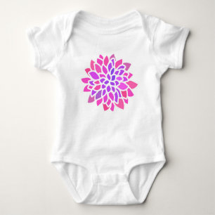 Body Fleur Hippie rose Rétro Moderne