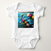 Body Fleurs colorées (Devant)