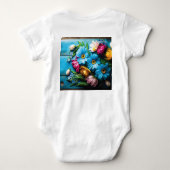 Body Fleurs colorées (Dos)