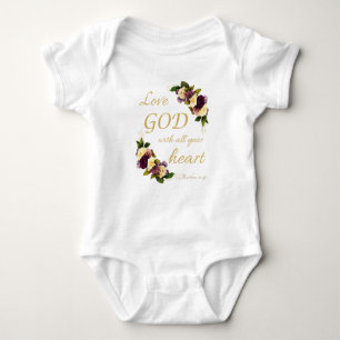Body Fleurs De Foi Filles : Aimer DIEU avec tout ton co