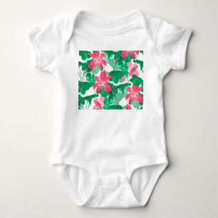 Body Fleurs de la nature colorée Motif Feuille