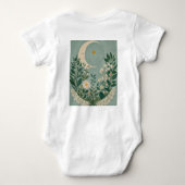 Body Fleurs de Lune : Pastel Floral et Crescent Moon (Dos)