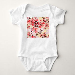 Body Fleurs de printemps U Motif