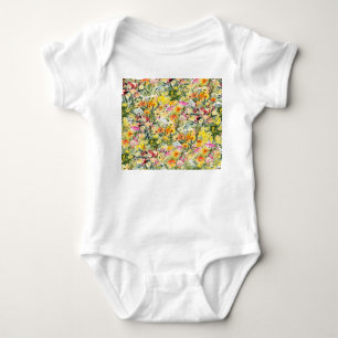 Body Fleurs Minuscules Champ : Aquarelle Lumineuse.
