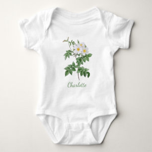 BODY FLEURS PERSONNALISÉES BÉBÉ BODYSUIT