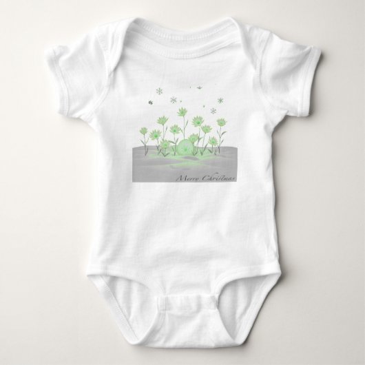 Body Floraison printanière – Sérénité verte douce (Devant)