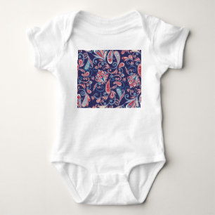 Body Floral Ethnique : Abstrait Oriental Sans Seamless.