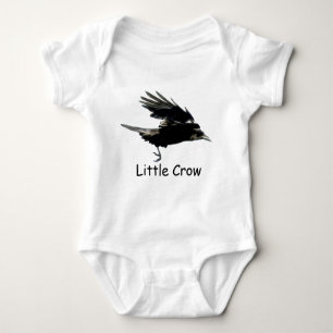 Body Flying Black CROW Art pour bébé