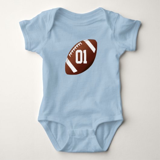 Body Football Custom Baby Jersey Romper (Devant)