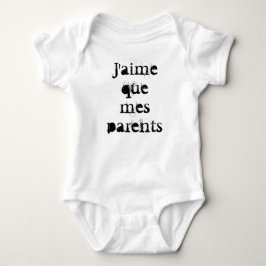 Body for Baby "Ik hou van mijn ouders" door REN Romper