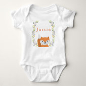 Body Forêt forestière Fox Baby Onsie (Devant)